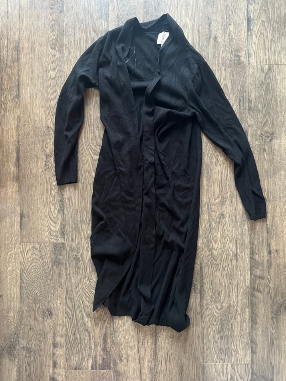 Sioni Black Knit Cardigan